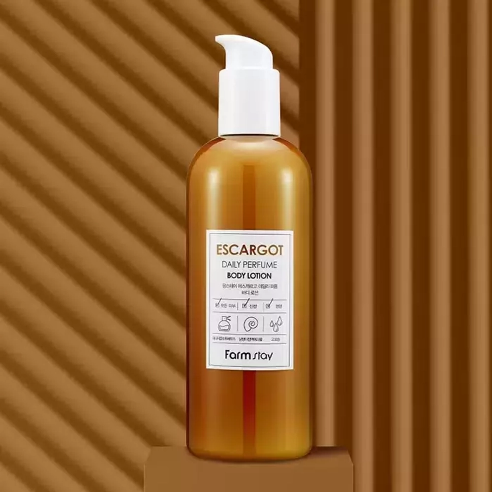 FarmStay Лосьон для тела муцин улитки - Daily perfume body lotion, 330мл