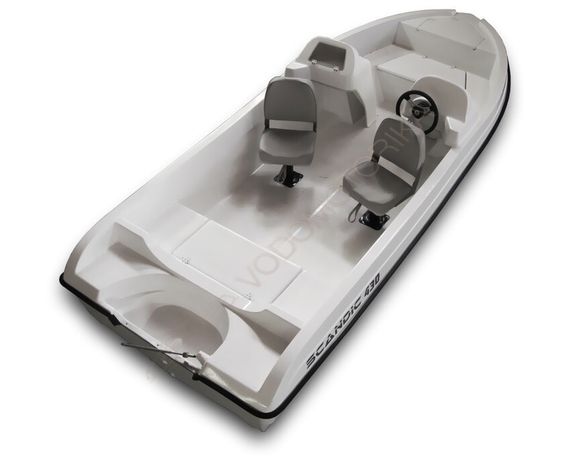 Стеклопластиковая моторная лодка SCANDIC HAVET 430 DС