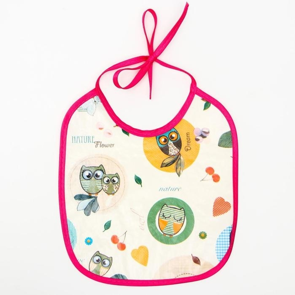 Нагрудник из клеёнки с ПВХ-покрытием, на завязках, цвета МИКС 1125174