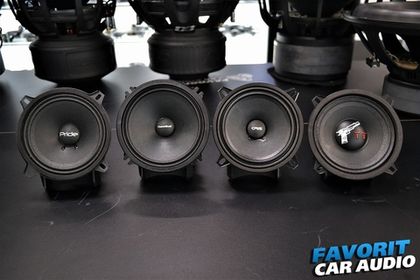 Топовые 5-ти дюймовые эстрадные динамики от разных производителей