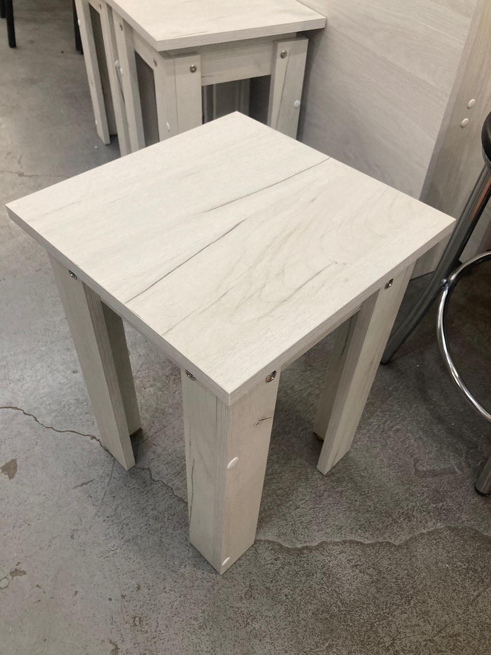 Табурет ТД-2 Дуб крафт белый