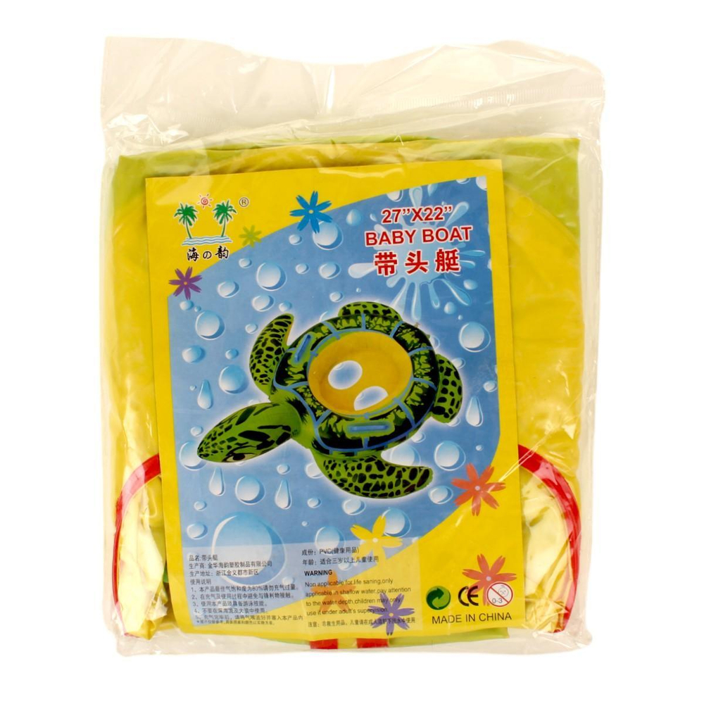 Круг для плавания с прорезами под ноги, Животые, Черепаха, с-30282