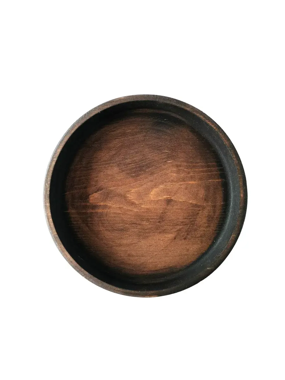 Тарелка деревянная из массива кедра