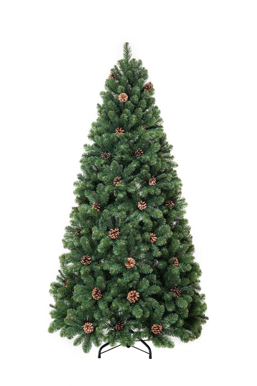 Ель с шишками «Снежная королева зелёная» (Пвх) 3 м