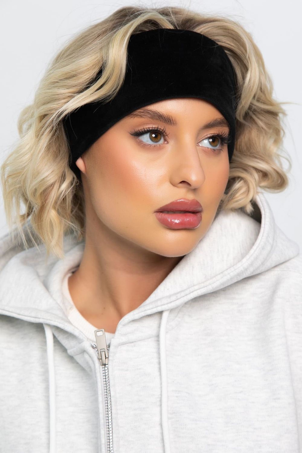 Повязка на голову (черная) ПВ12-23М LT Collection