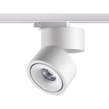 358778 PORT NT21 282 белый Светильник трековый однофазный трехжильный IP20 LED 15W 4000K 1300Лм 100-265V GRODA