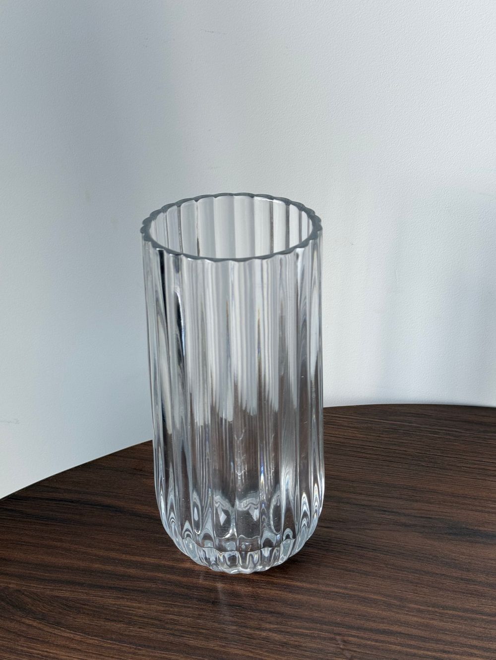 Ваза "Base V" Прозрачная