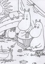 Муми-Тролли. Раскраска-антистресс для творчества и вдохновения