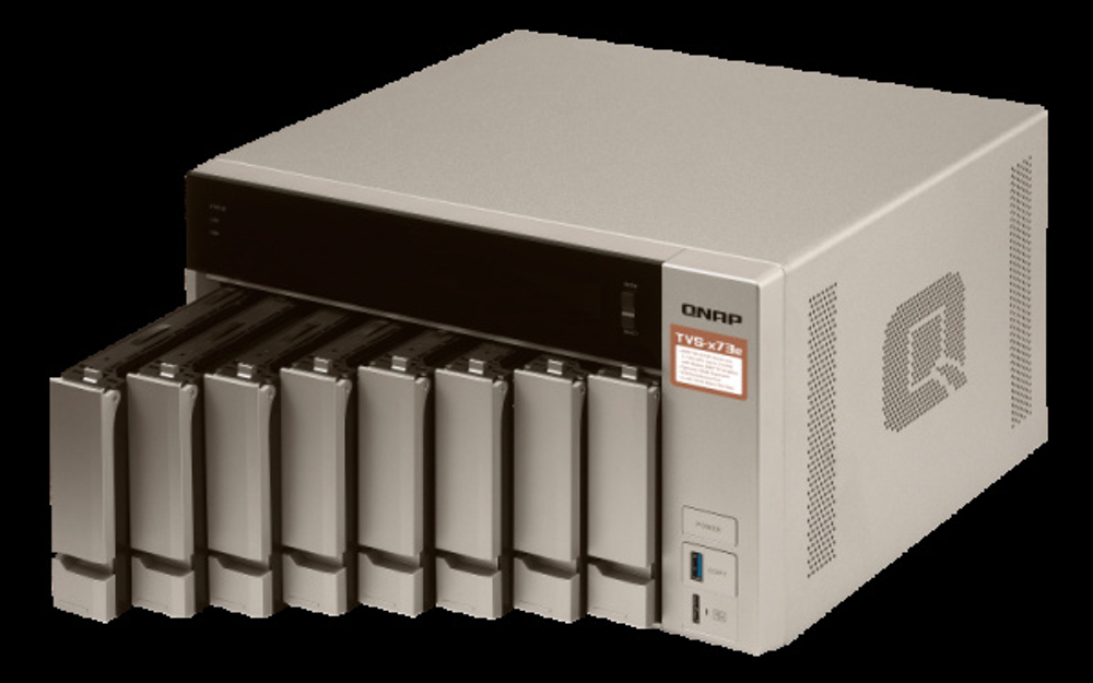 Сетевой RAID-накопитель QNAP TVS-873e-8G