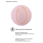 Розовый вакуум-волновой клиторальный стимулятор Irresistible Seductive Pink IRR001PNK