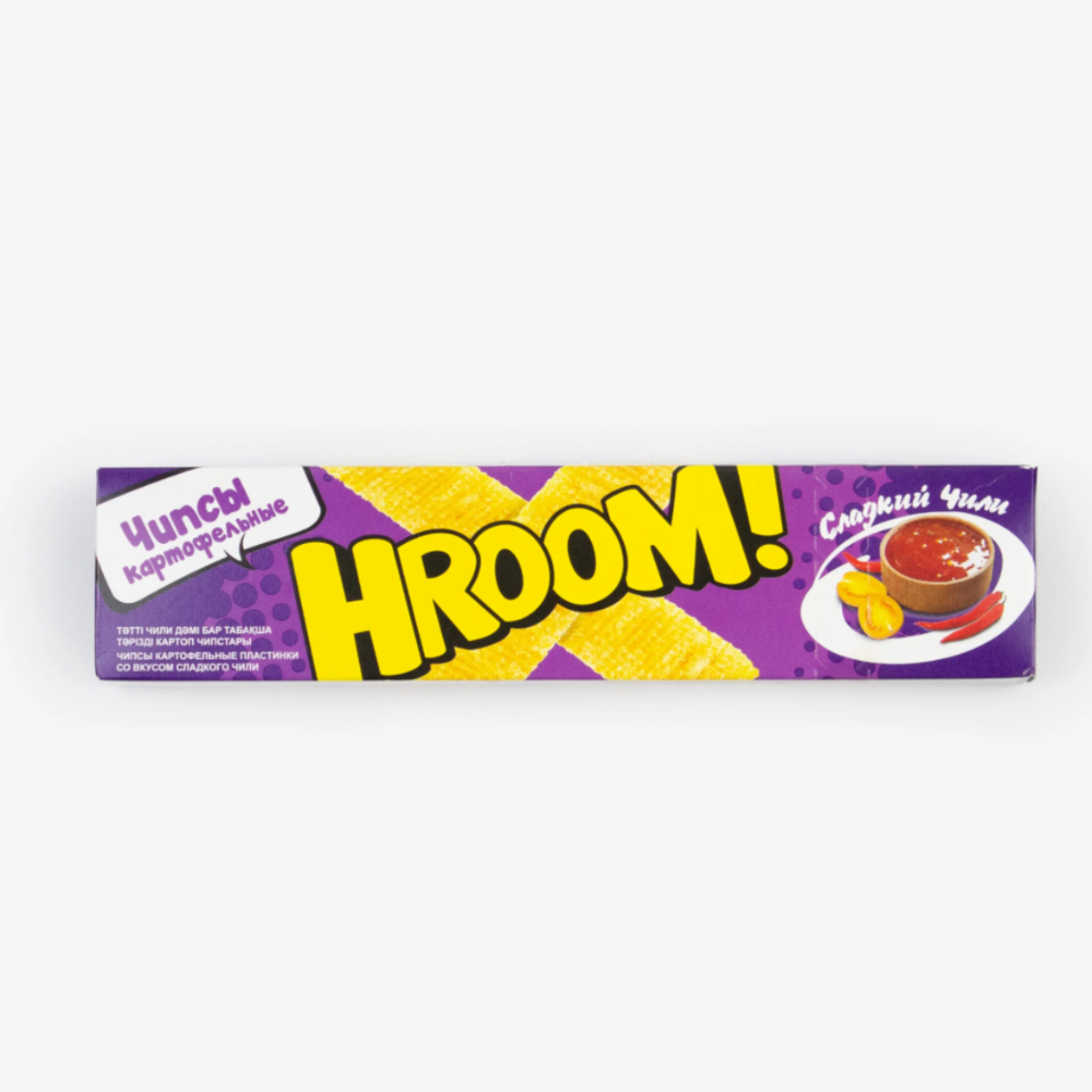 Чипсы Hroom сметана сладкий чили 40 гр