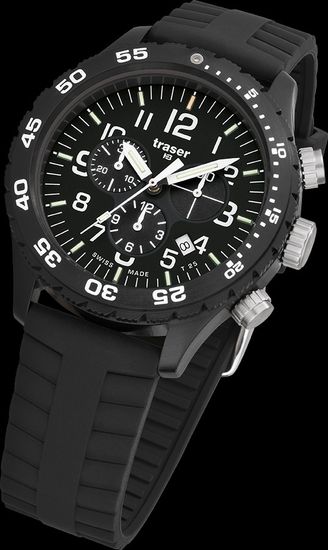 Наручные часы Traser OFFICER CHRONOGRAPH PRO 107101 (силикон)