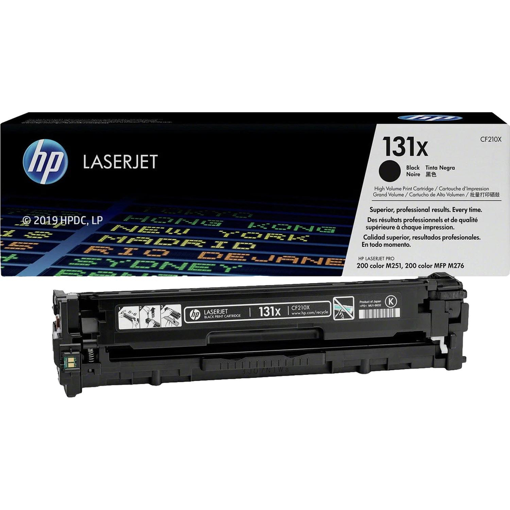 Картридж лазерный HP 131X CF210X чер. пов.емк. для LJ Pro M276/M251