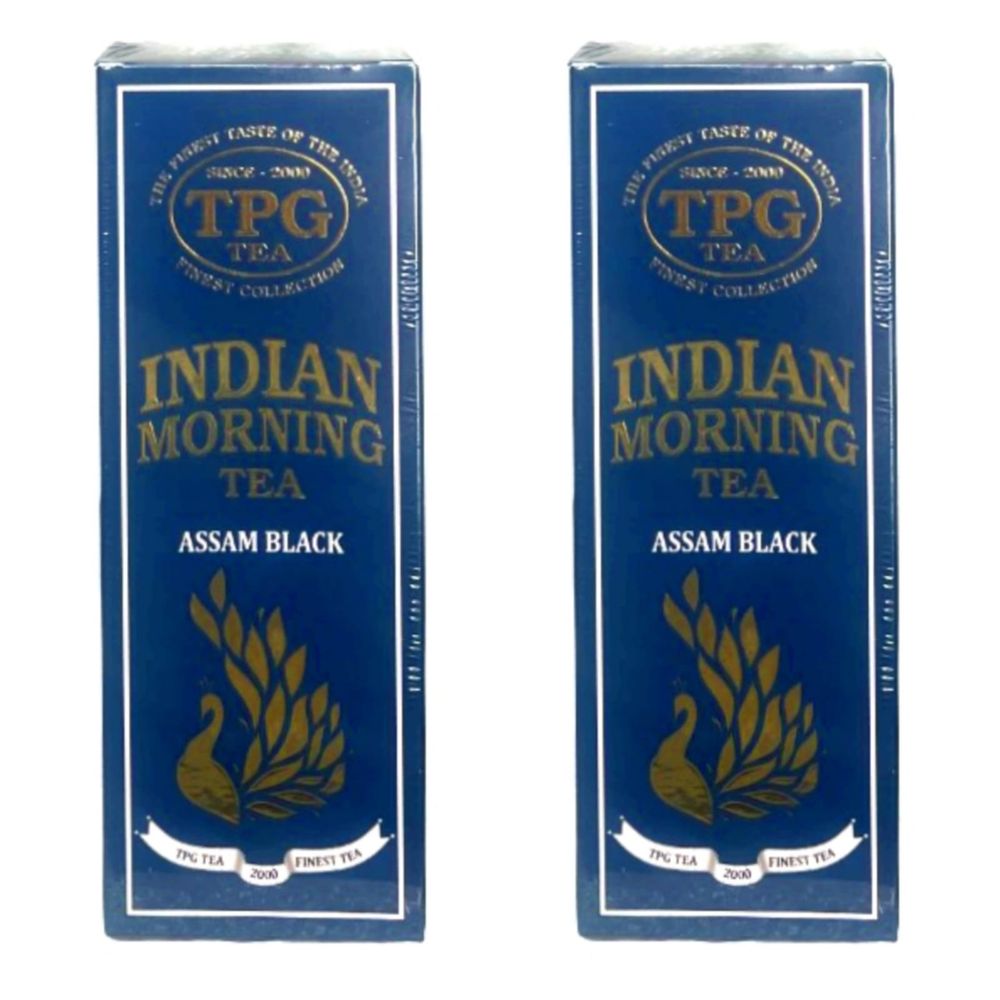 Чай черный Bharat Bazaar TPG Индийский утренний 100 г, 2 шт