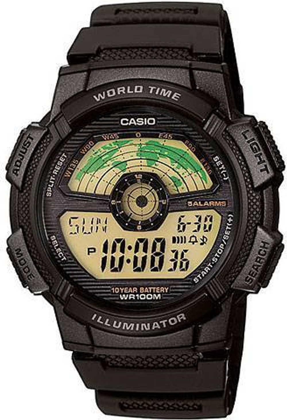 Мужские наручные часы Casio Collection AE-1100W-1B