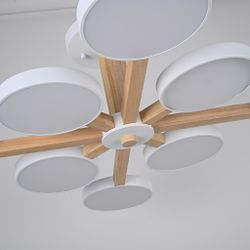 Потолочная Люстра Turna L8 White By Imperiumloft