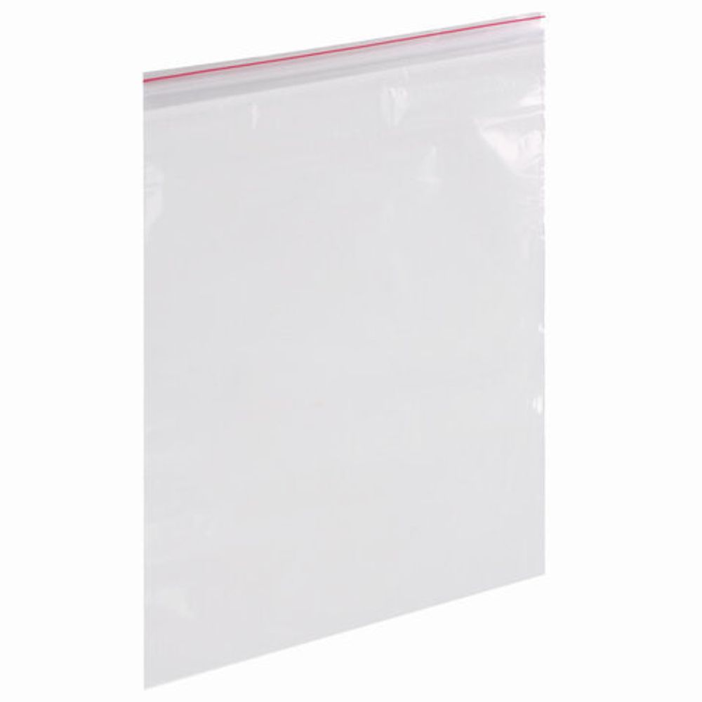 Пакеты с замком (гриппер), комплект 100 шт., 400х500 мм, ПВД, толщина 40 микрон, BRAUBERG, 606219