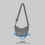 Сумка антивор Pacsafe GO Lunar crossbody, мятный, 2,5 л.