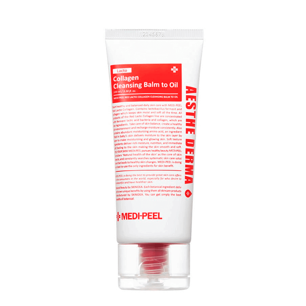 MEDI-PEEL Red Lacto Collagen Cleansing Balm to Oil (100ml) Очищающий бальзам с пробиотиками