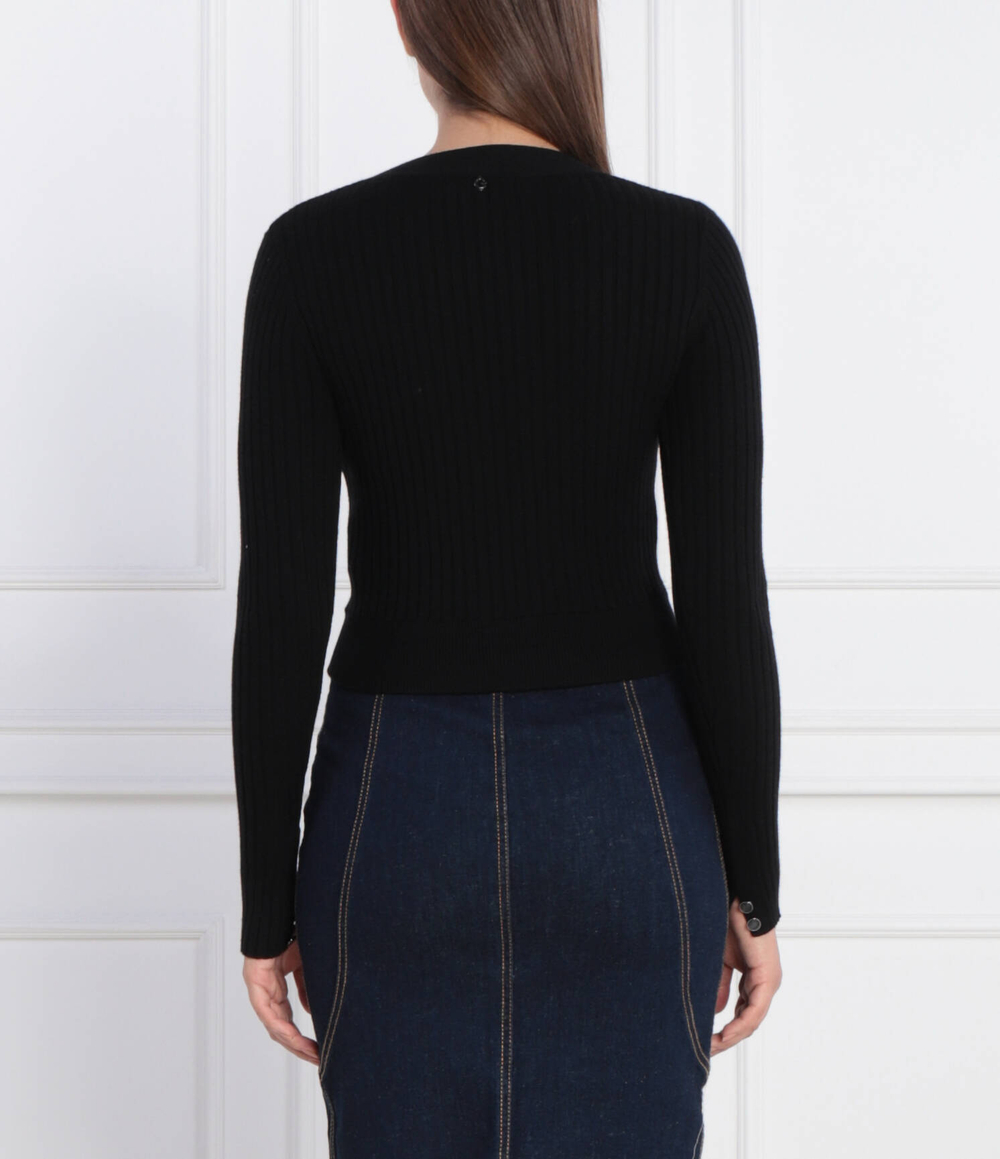 Блузка LS VN LUCIE GUESS - черный(W3BR29 Z2V42)