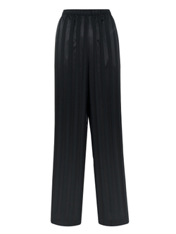 Шелковые брюки прямого кроя