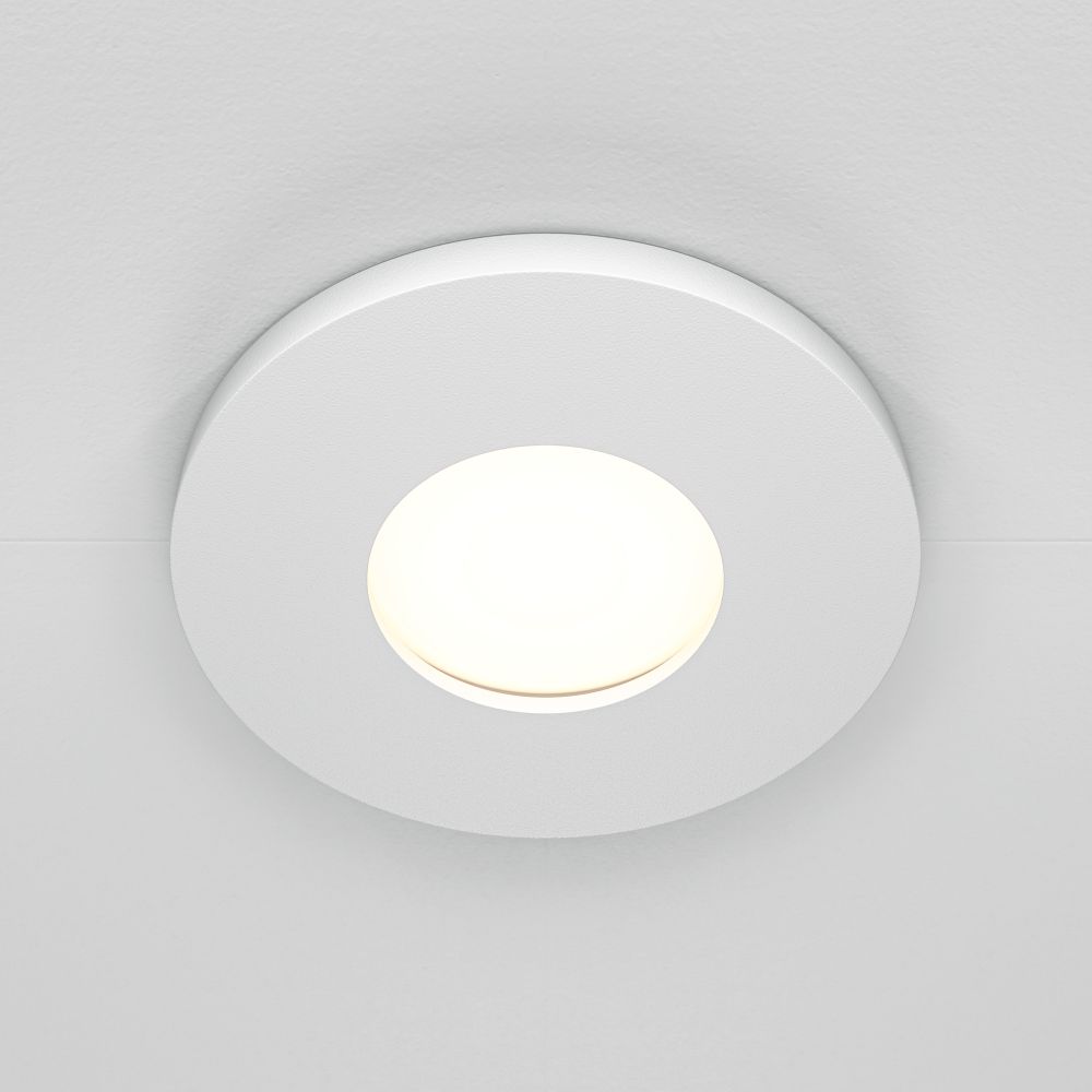 Светильник встраиваемый Maytoni Stark DL083-01-GU10-RD-W