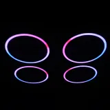 Kinetic Ring D80 см — кинетическое LED кольцо с тремя лебёдками