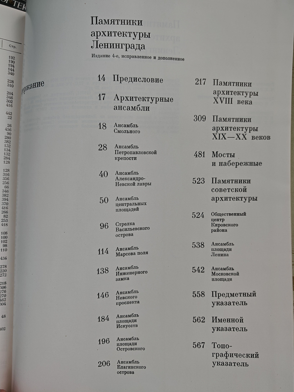 Памятники архитектуры Ленинграда