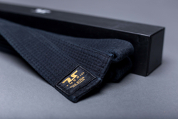 Пояс для тхэквондо Tusah черный Special Edition Black Belt