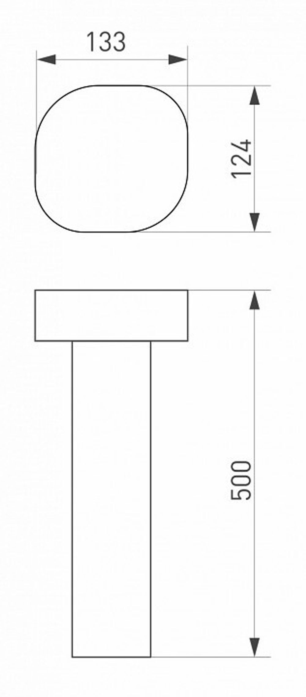 Наземный высокий светильник Arlight Swamp 029968