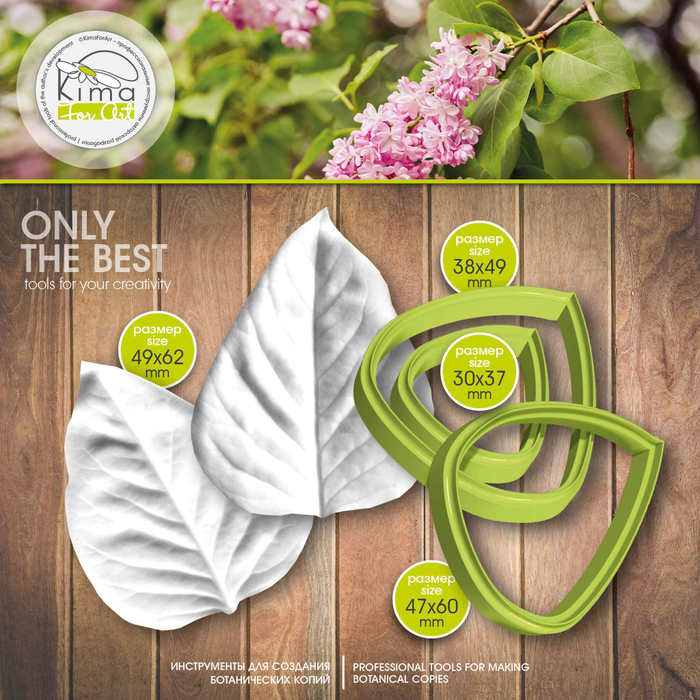 Сирень лист средний фактурный