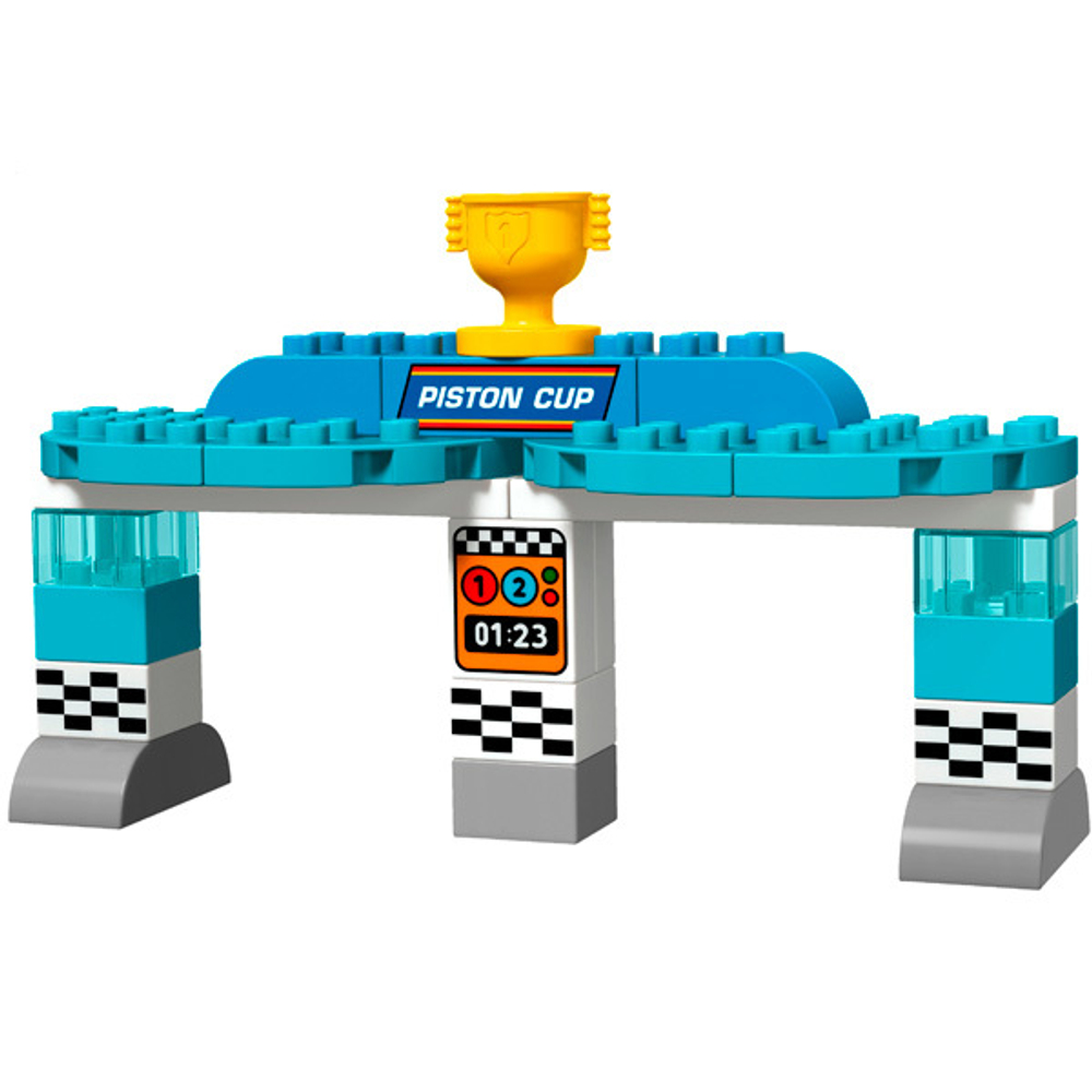 LEGO Duplo: Тачки: Гонка за Кубок Поршня 10857 — Cars Piston Cup Race — Лего Дупло