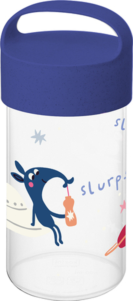 Детская бутылка для воды Koziol Buddy Organic, пластик, 500 мл, синяя