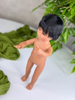 Кукла для девочки виниловая 34см Марио без одежды (022333W)