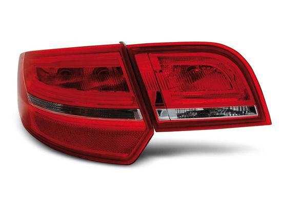 Задние фонари Audi A3 8P sportback red white led