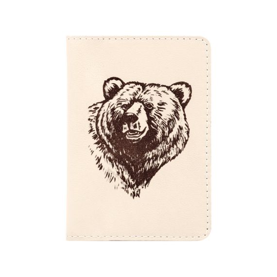 Обложка Медведь из молочной кожи, вид спереди, закрытый