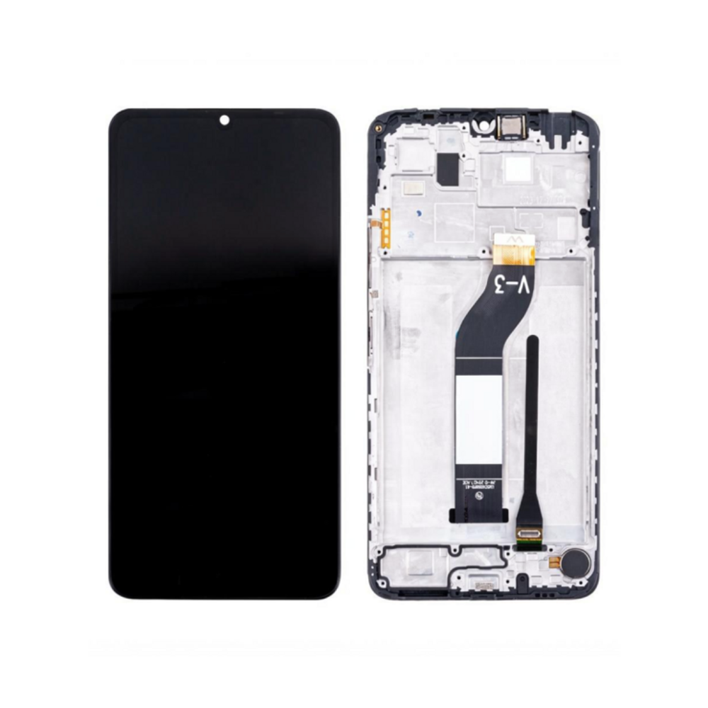 Дисплей для Xiaomi Poco C65 (2310FPCA4G) модуль с рамкой Черный