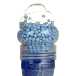 Лизун в колбе 380г с животным, 4 цвета микс, с-30812