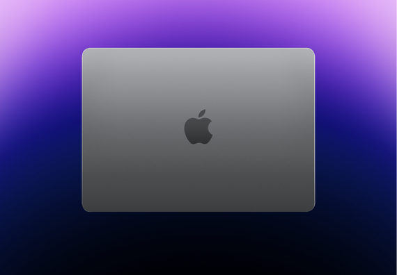 Ноутбук Apple MacBook Air 13.6&quot; (M2, 8 Gb, 512 Gb SSD) Серый космос (MLXX3)