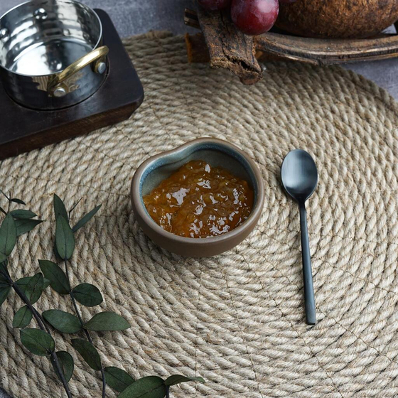 Соусник 50 мл d 7,5 см см h3,5 cм круглый фарфор Village Purple New Brown Taiga P.L. [6]