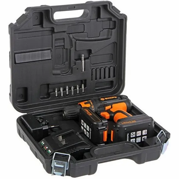 Аккумуляторная дрель-шуруповерт "ВИХРЬ" ДА-14.4Л-2К