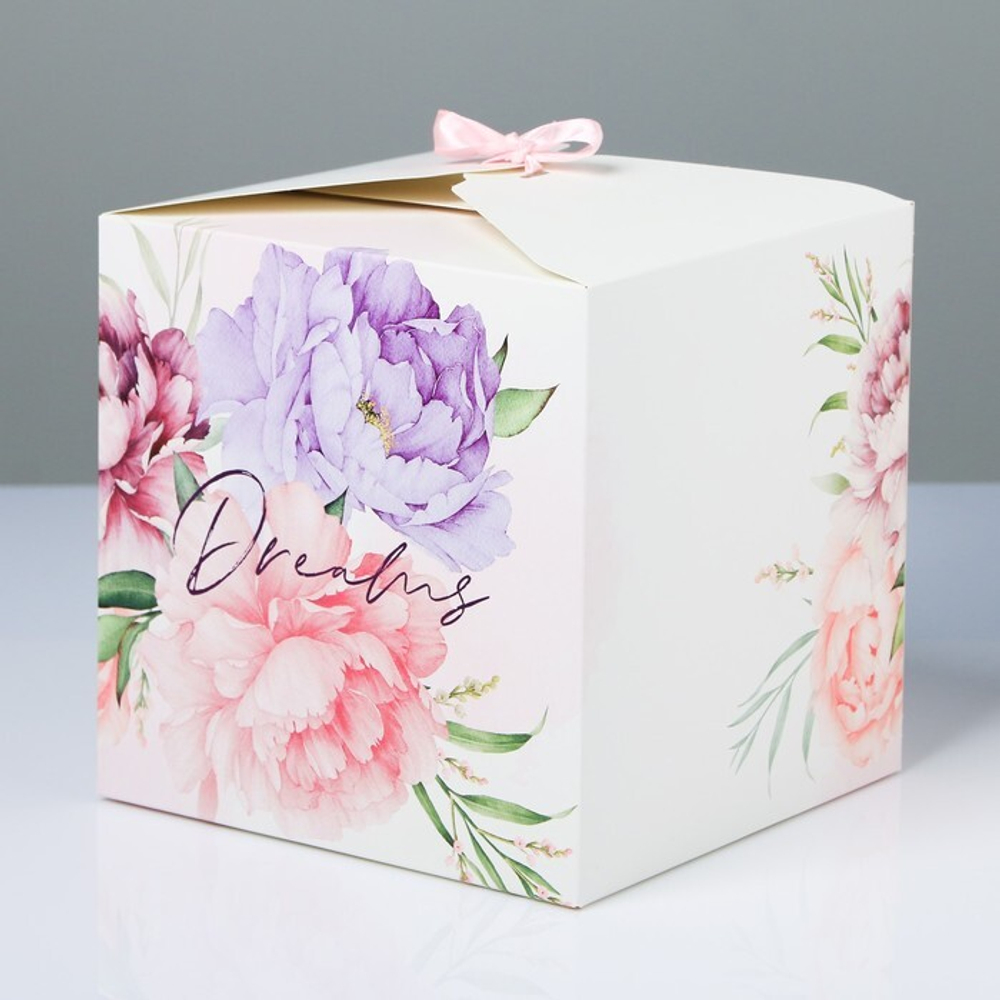 Коробка складная «Dreams», 18 × 18 × 18 см