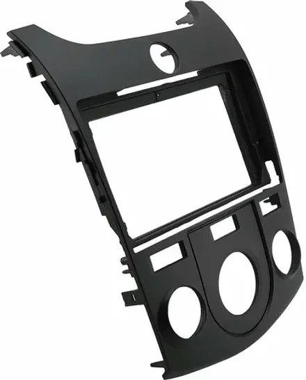 Магнитола для KIA Cerato 2 2008-2013 (кондиционер, рамка черная) - Teyes CC4 монитор 9.2" 2K QLED на Android 14, Snapdragon 680, DSP, CarPlay, 4G SIM-слот