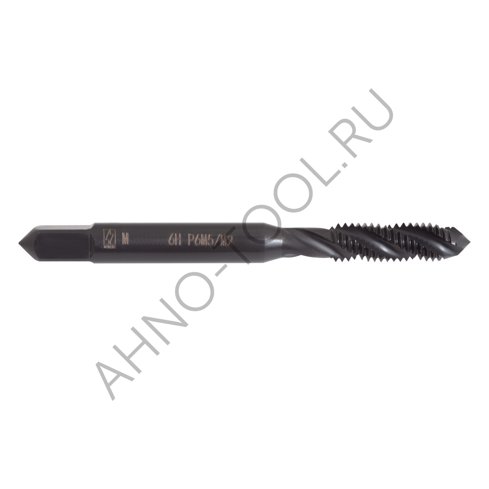 Метчик м/р  М5,0х0,8 Р6М5/М2 ГОСТ 17933-72 BLACK OXIDE, с винтовой канавкой, ТОЧИНТЕХ