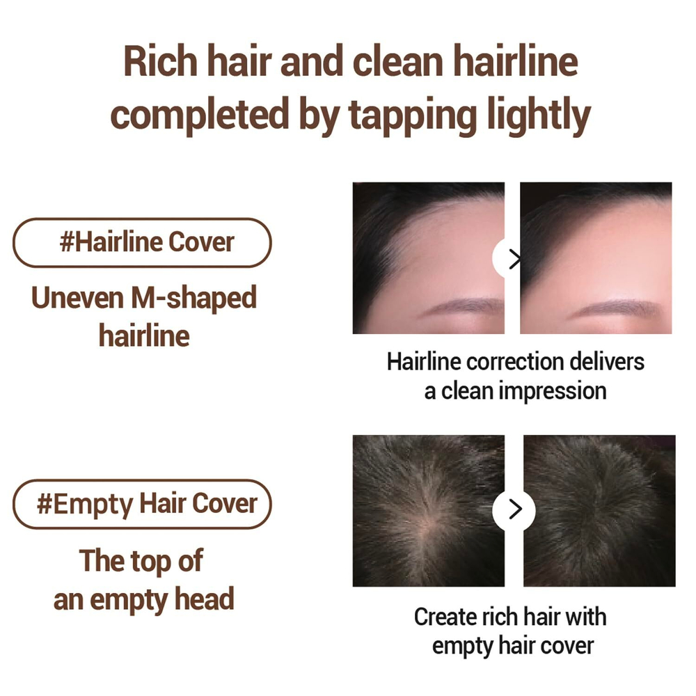 Пудра для окрашивания корней волос Daeng Gi Meo Ri - Ki Gold Quick Hair Cover Cushion