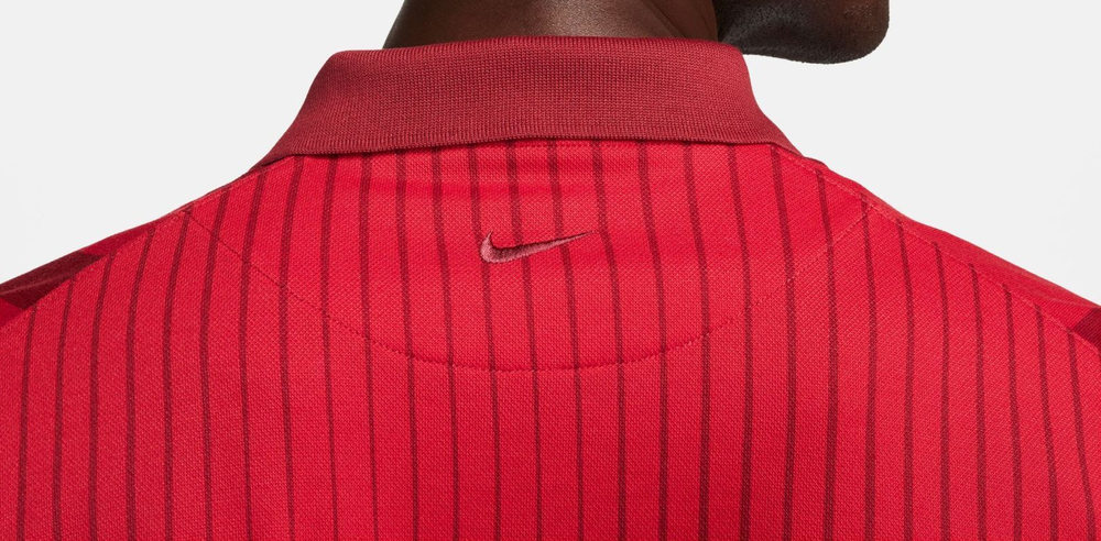 Мужское теннисное поло Nike Polo Dri-Fit Heritage Print - красный