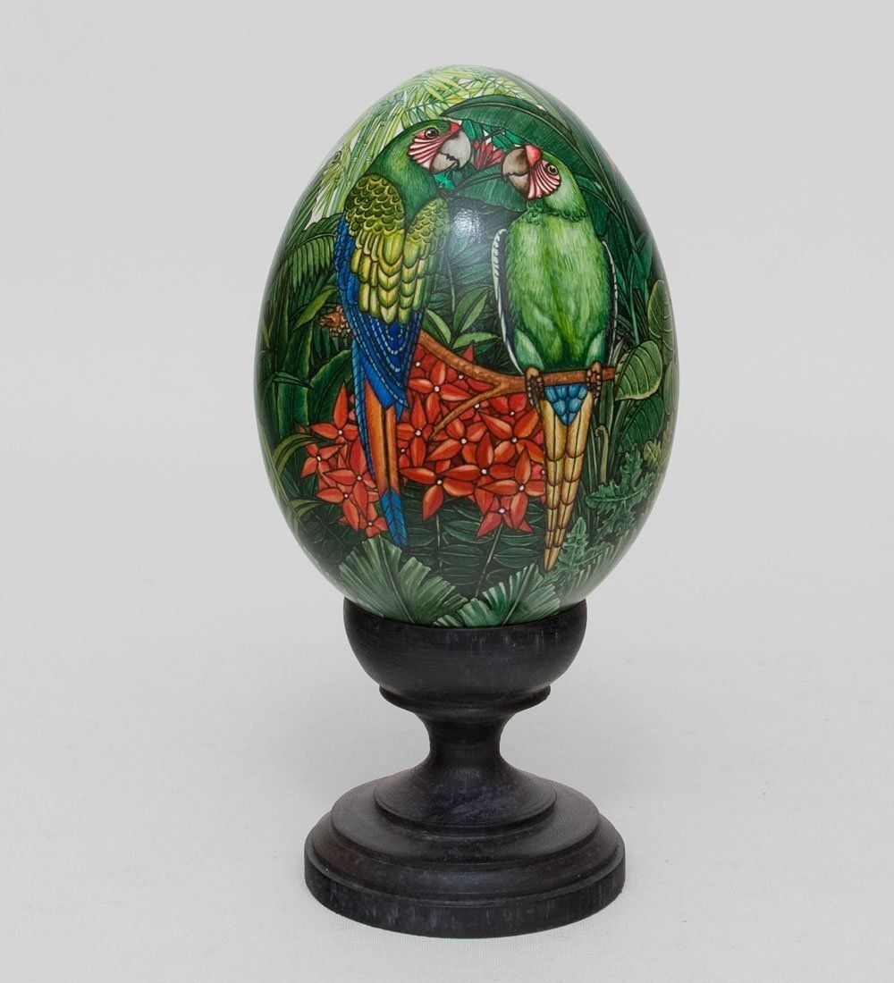 19-001 Яйцо расписное (о.Бали) XL - Вариант A