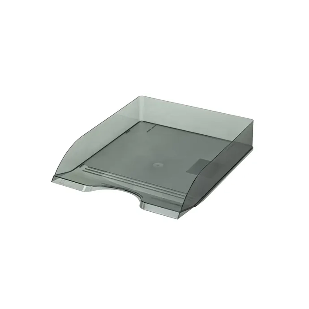 Лоток горизонтальный Стамм Дельта прозрачно-серый ЛТГ-30464