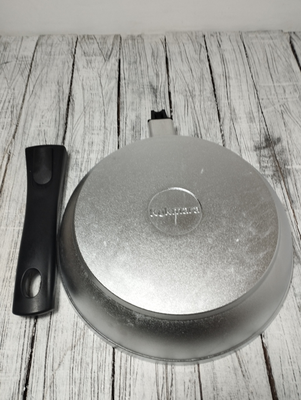 Сковорода 220/50мм съемная ручка без крышки с222