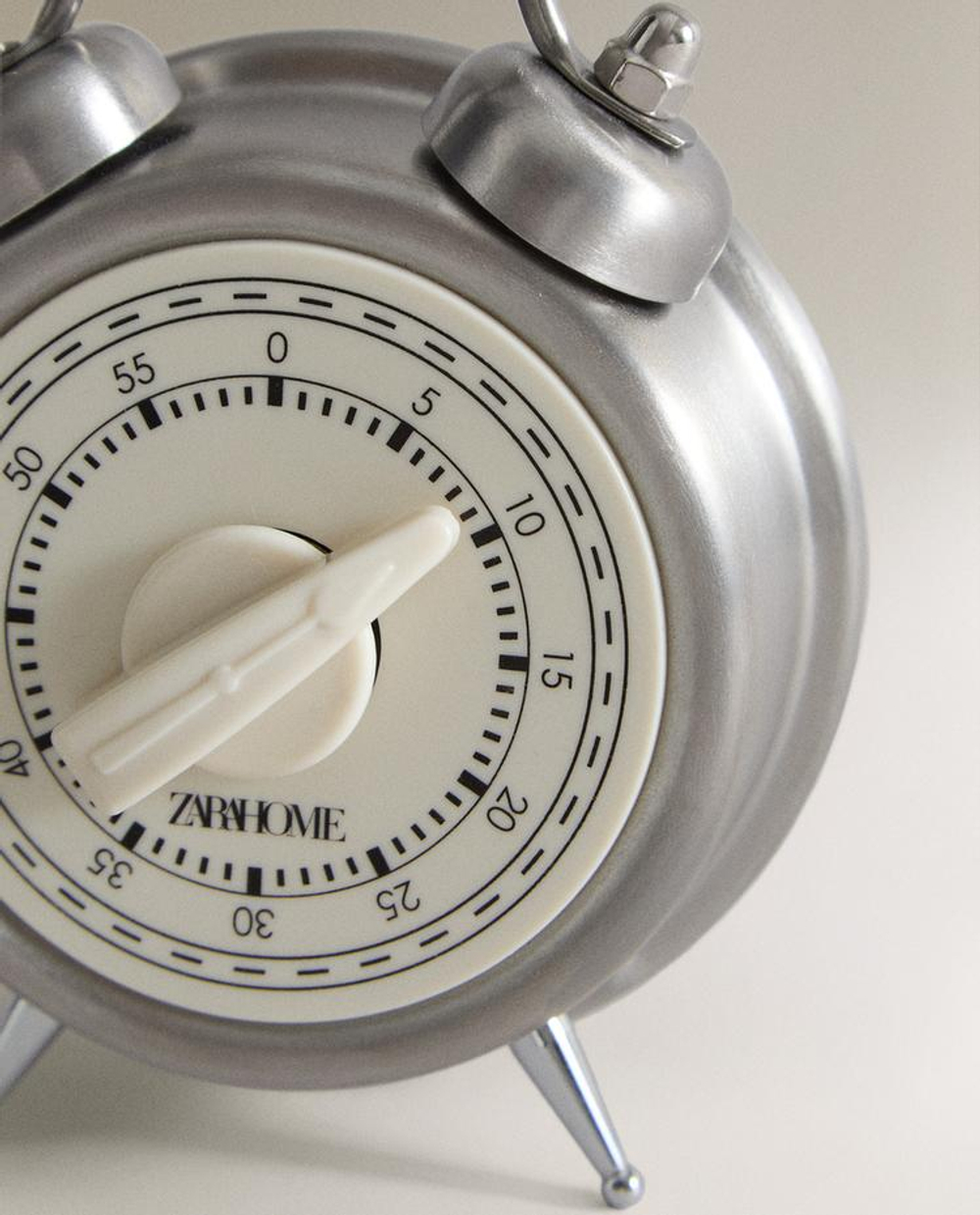 ZARA HOME МЕХАНИЧЕСКИЙ ТАЙМЕР, СТАЛЬНОЙ СЕРЫЙ